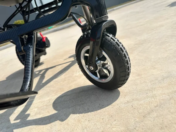 RC--W3902 Outdoor Carbon Fabric Electric Wheelchair