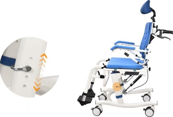 Multi-functionalTilting Commode Chair