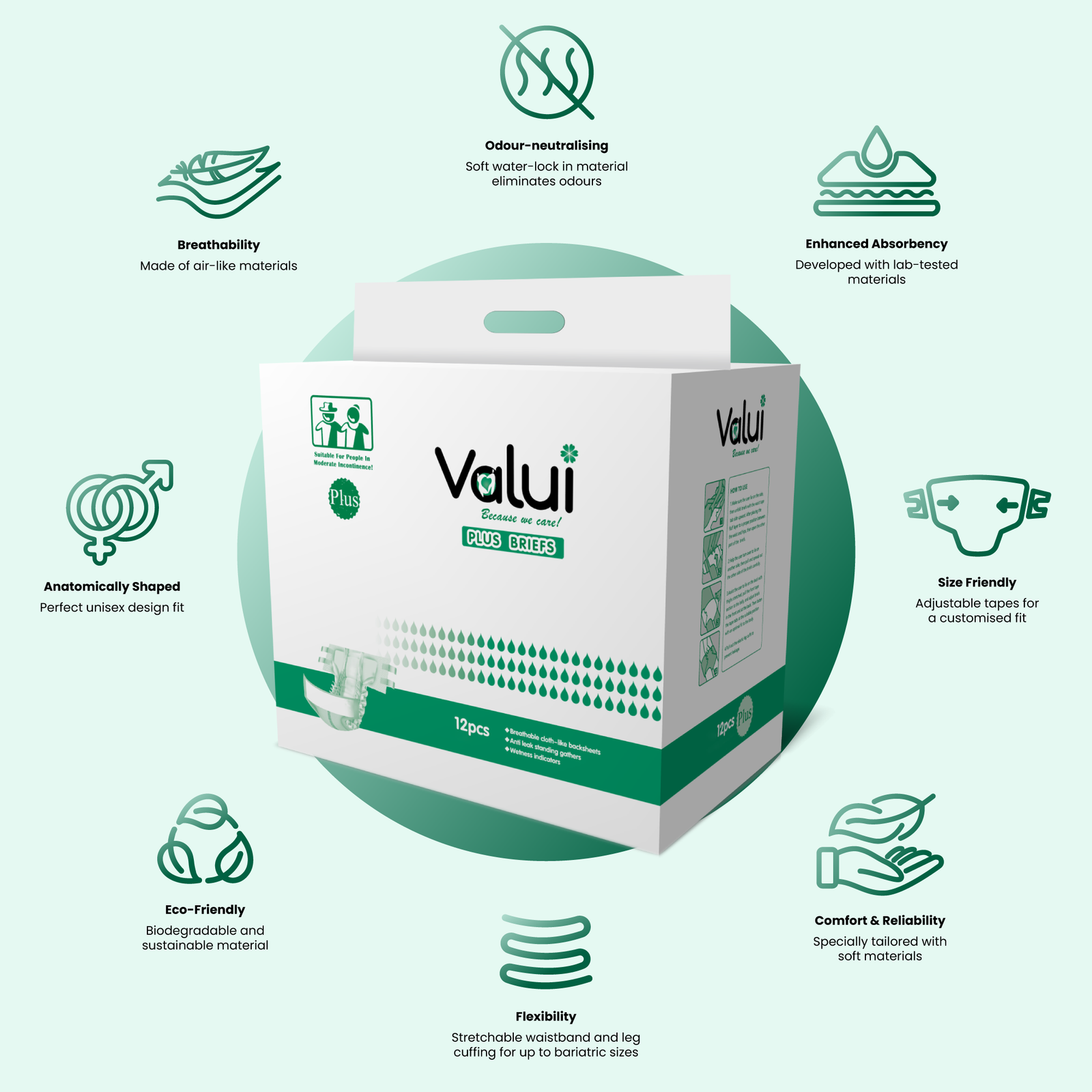 Valui Plus Briefs M